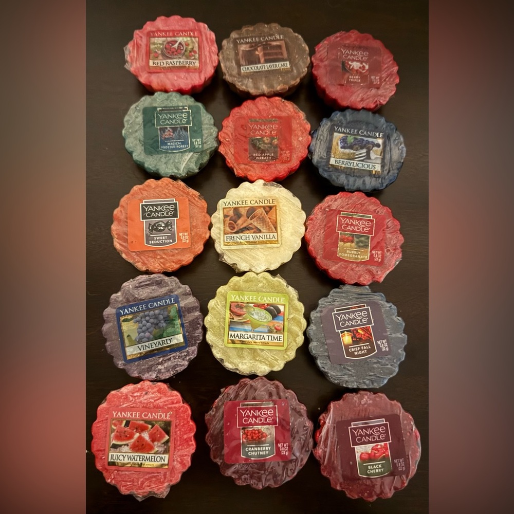 ✨ Yankee Candle Wax Melt Variety Bundle | 15 Pc Scented Tart Collection